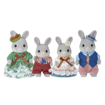 Cottontail Rabbit Family